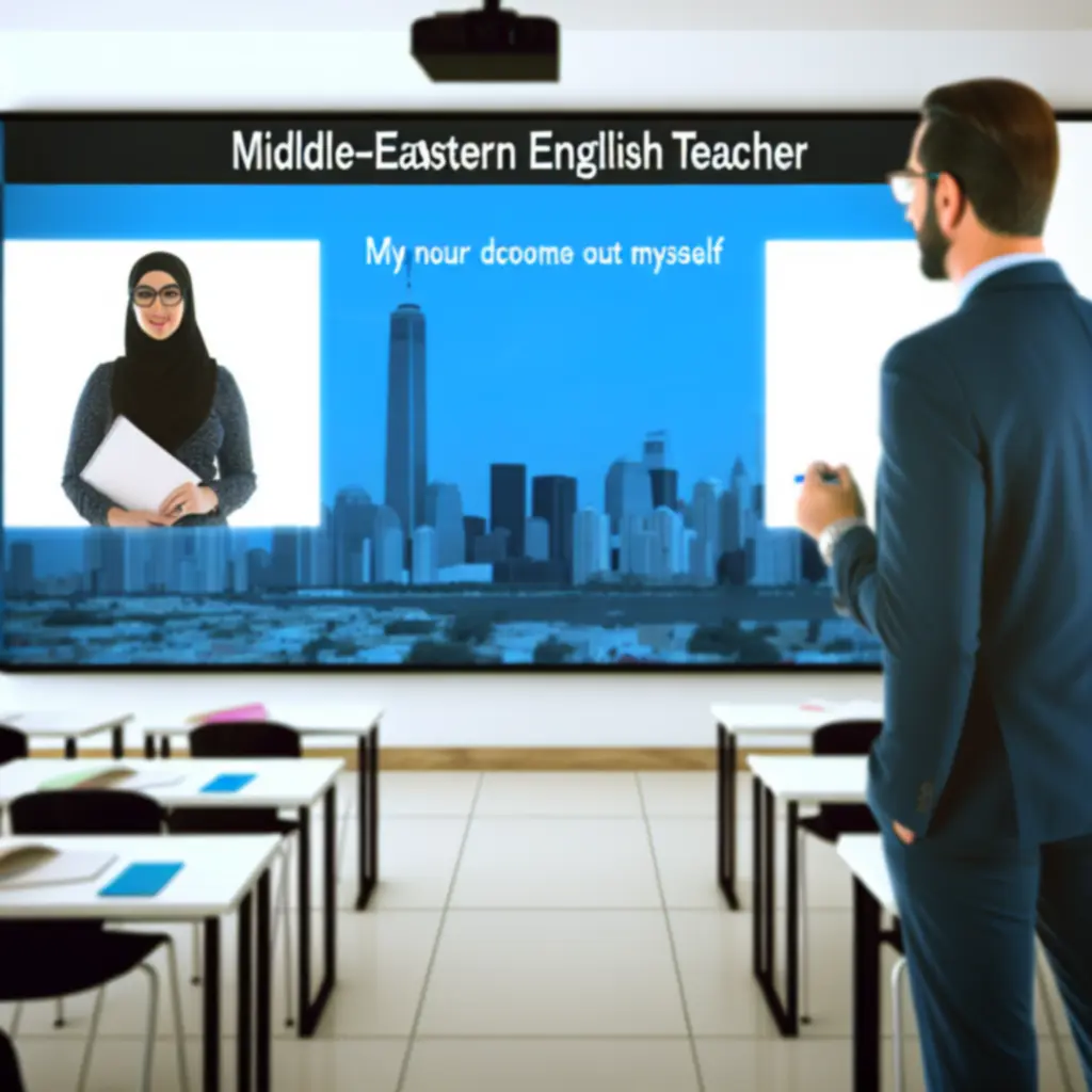 Barátságos angol tanár bemutatkozása